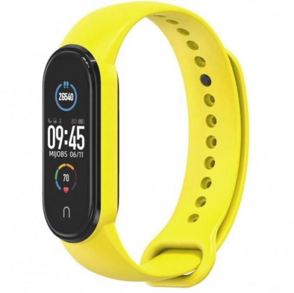 Pasek Tech Protect Iconband do Xiaomi Mi Band 6 / 6 NFC / 5, żółty