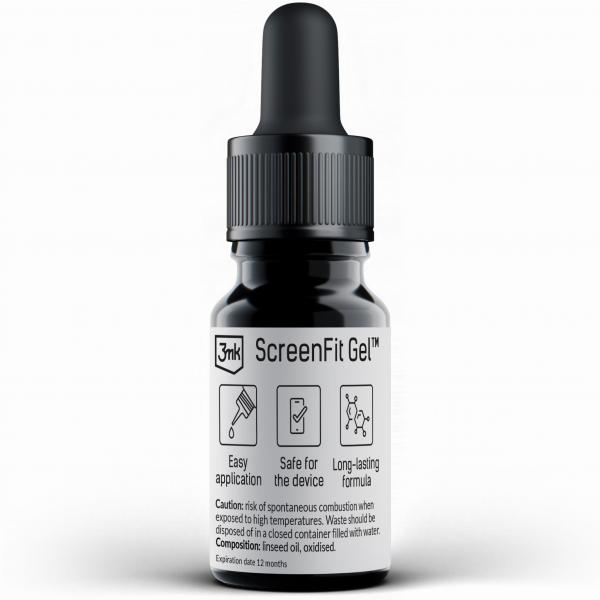 Żel do wypełniania przestrzeni między szkłem a ekranem 3mk ScreenFit Gel™, 10ml