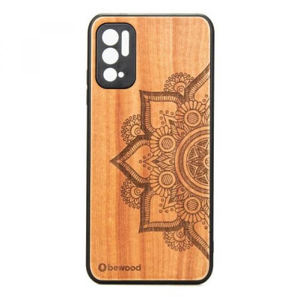 Drewniane etui do Xiaomi Redmi Note 10 5G, Bewood Mandala Jabłoń