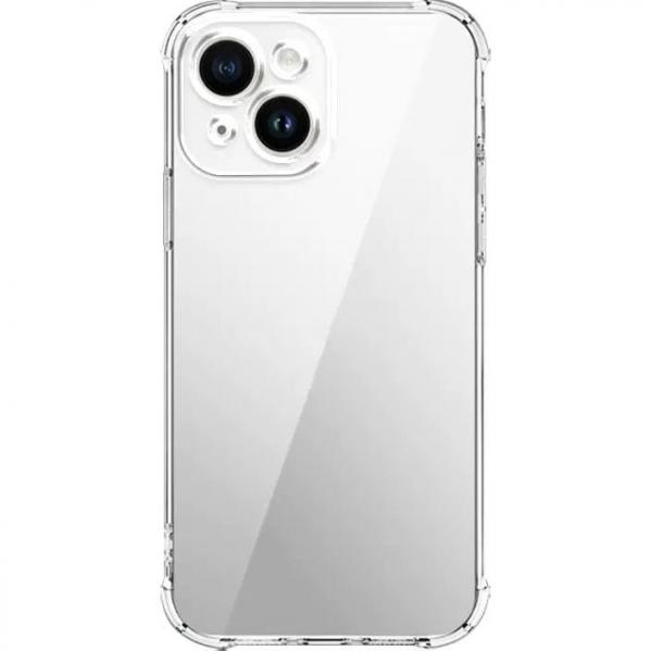 Etui MSVII Anti-shock TPU do iPhone 15, przezroczyste