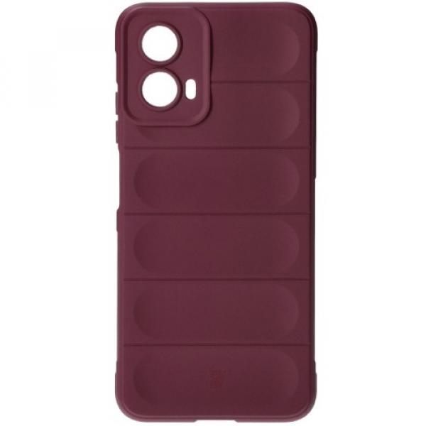 Pancerne etui Bizon Case Tur do Motorola Moto G34 5G, ciemnofioletowe