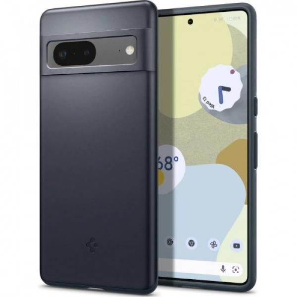 Etui Spigen Thin Fit do Pixel 7, granatowe