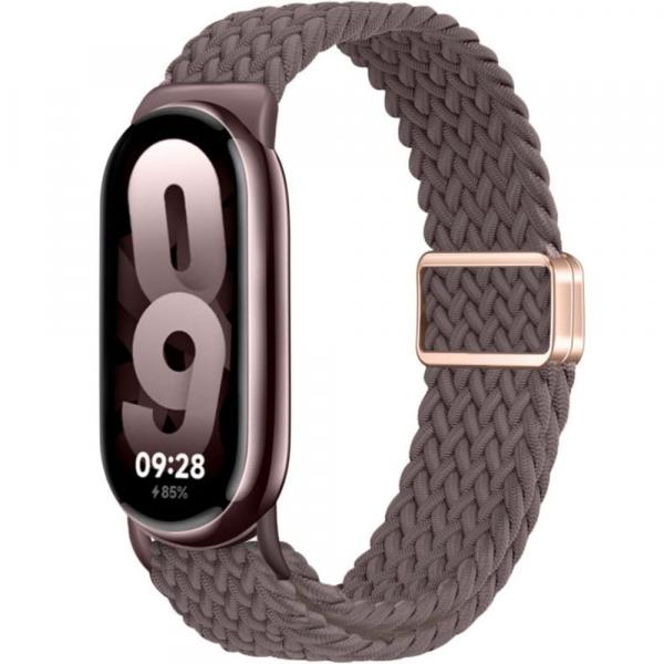 Pasek Tech-Protect Nylonmag do Xiaomi Smart Band 9 / 9 NFC / 8, fioletowy