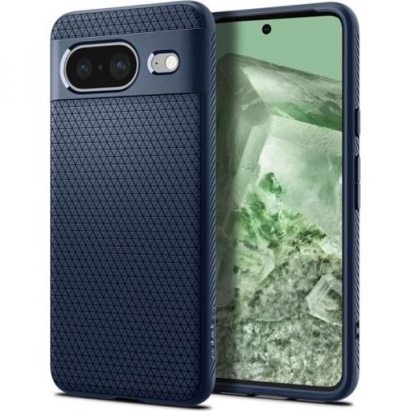 Etui Spigen Liquid Air do Google Pixel 8, granatowe