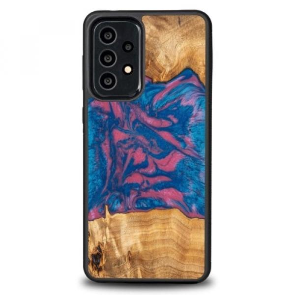 Drewniane etui do Galaxy A33 5G, Bewood Unique Neons Vegas