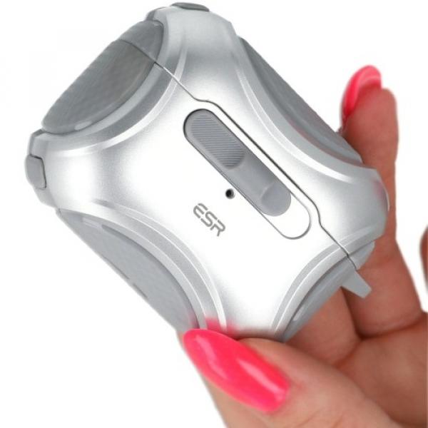 Etui ESR Cyber Flicklock Halolock MagSafe do Apple AirPods Pro 2 / 1, szare