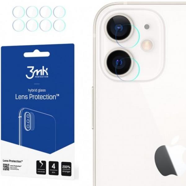 Szkło na aparat 3mk Lens Protection dla iPhone 13, 4 zestawy