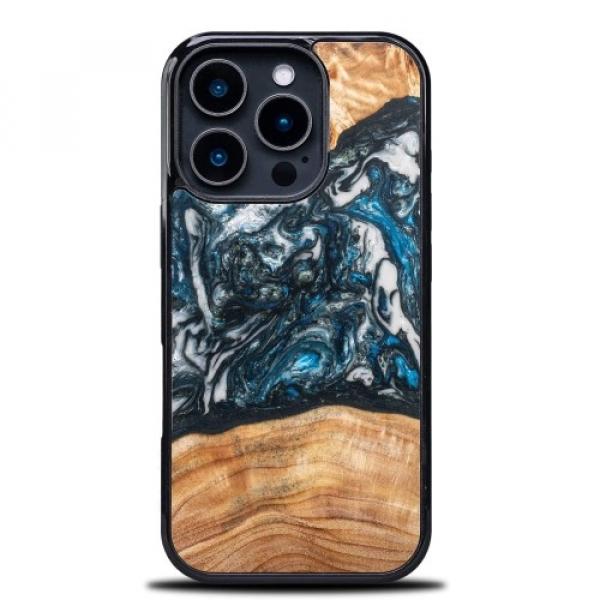 Drewniane etui do iPhone 16 Pro, Bewood Unique Planets Ziemia