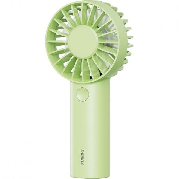 Wiatrak podręczny, wentylator, wiatraczek Remax Handheld Fan RS-SF06 1200mAh, zielony