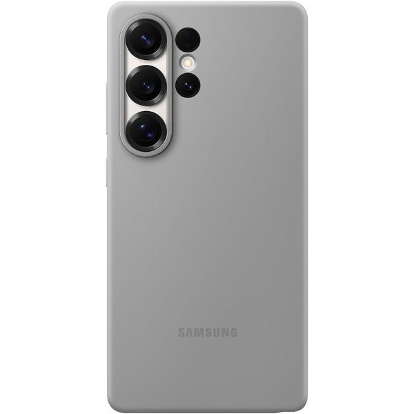 Etui Samsung Silicone Case do Galaxy S25 Ultra, szare