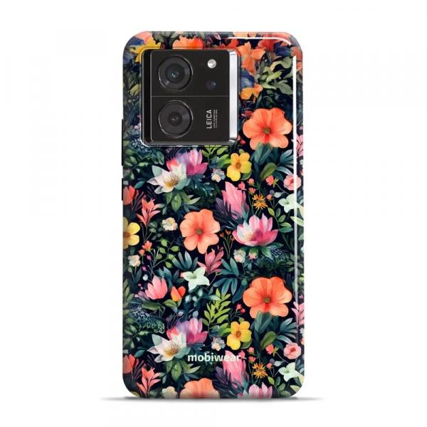 Etui ochronne do Xiaomi 13T Pro, Mobiwear Elite Pro, kolorowo-kwieciste