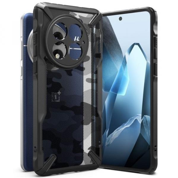 Etui Ringke Fusion X do OnePlus 13, czarne moro