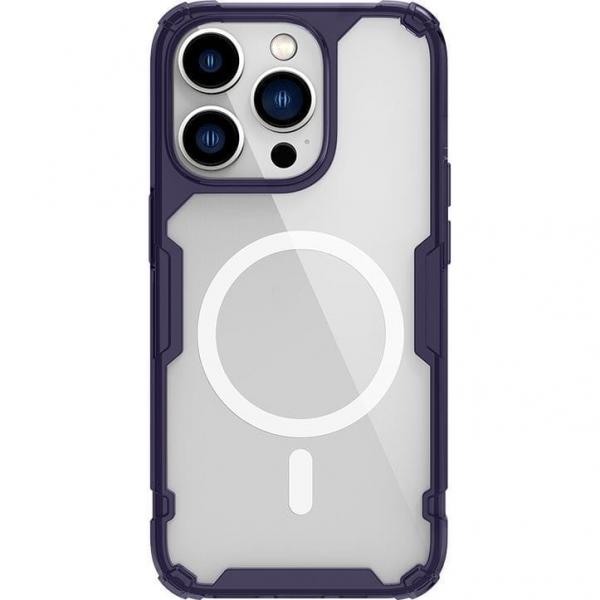 OUTLET: Etui Nillkin Nature TPU Pro Magnetic do iPhone 14 Pro Max, ciemnofioletowe