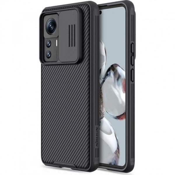 Etui z ochroną aparatu Nillkin CamShield Pro do Xiaomi 12T Pro, czarne