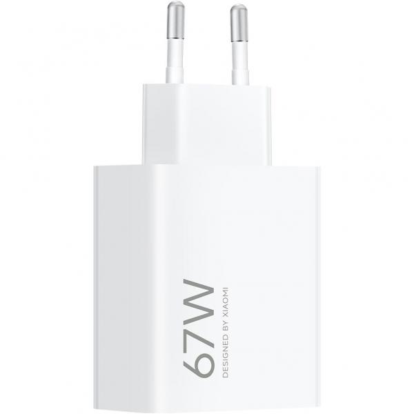 Ładowarka sieciowa Xiaomi HyperCharge 67W 1x USB-A, biała