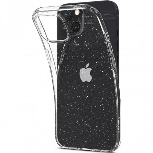 Etui Spigen Liquid Crystal Glitter do iPhone 14 Plus, przezroczyste