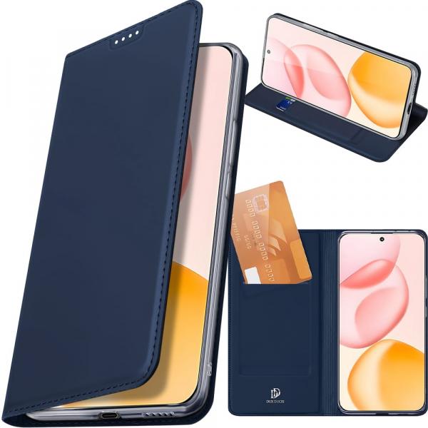 Etui z klapką Dux Ducis Skin Pro do Honor 400, granatowe