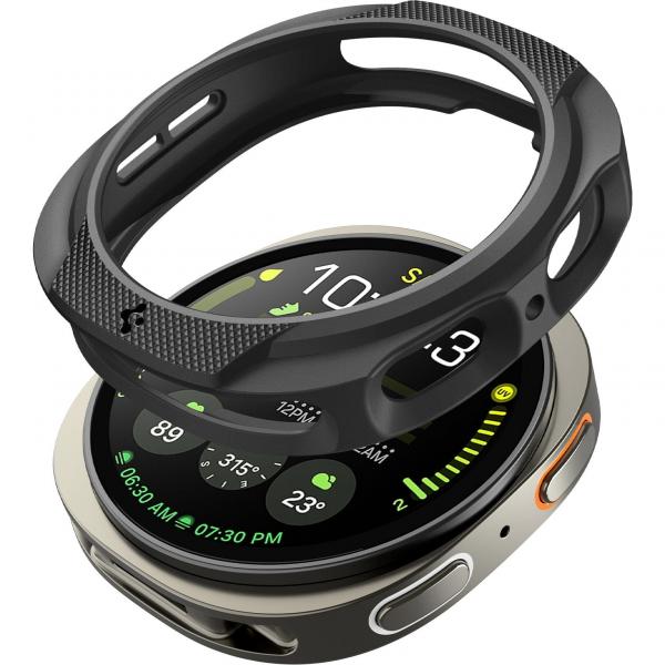 Etui Spigen Liquid Air do Galaxy Watch 8 40 mm, czarne