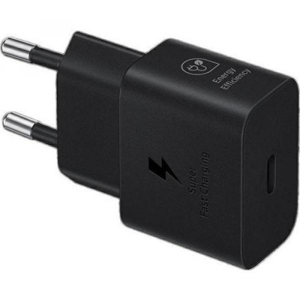 Ładowarka sieciowa Samsung EP-T2510NB 25W Fast Charge USB-C, czarna