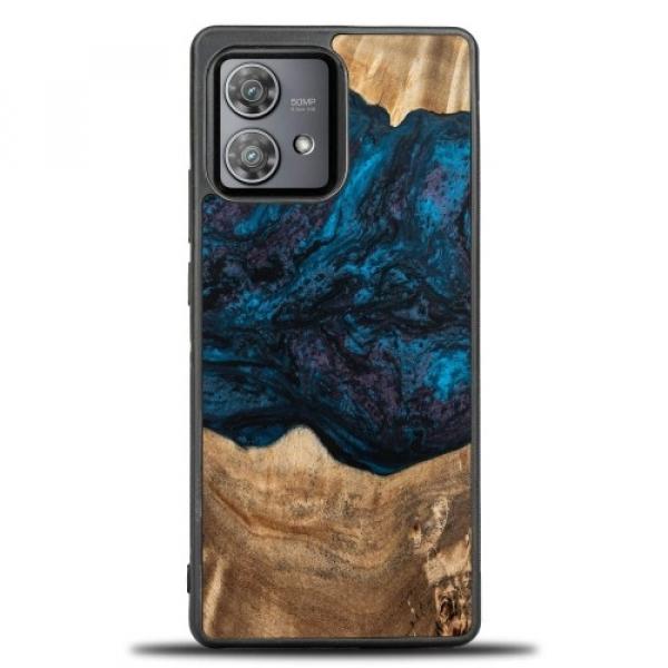 Drewniane etui Bewood Unique Planets - Neptun do Motorola Edge 40 Neo