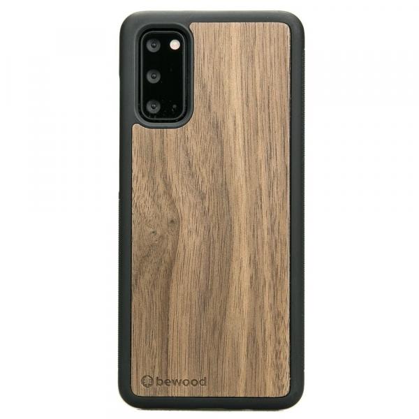 Drewniane etui do Galaxy S20, Bewood Orzech Amerykański