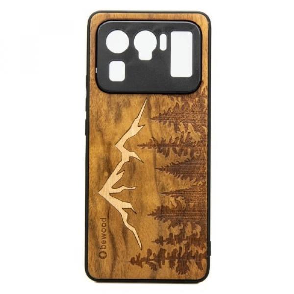 Drewniane etui Bewood do Xiaomi Mi 11 Ultra GÓRY IMBUIA