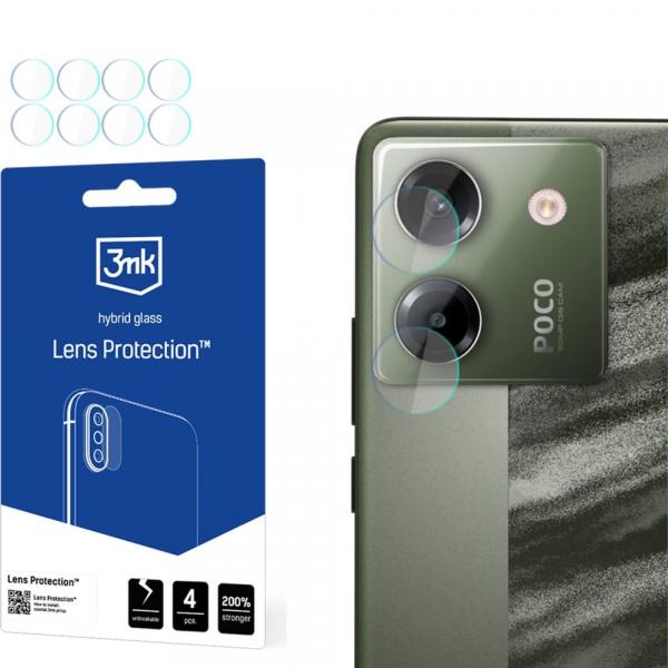 Osłona na aparat 3mk Lens Protection do POCO M7 Pro 5G, 4 zestawy