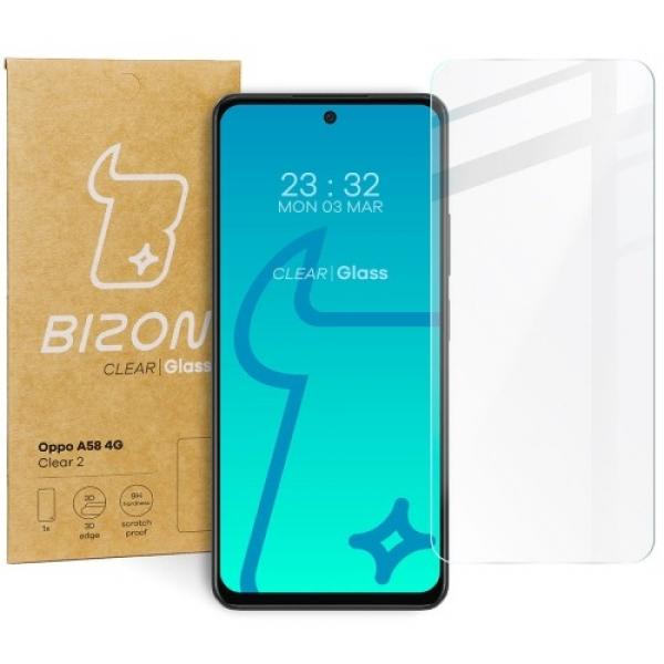 Szkło hartowane Bizon Glass Clear 2 do Oppo A58 4G