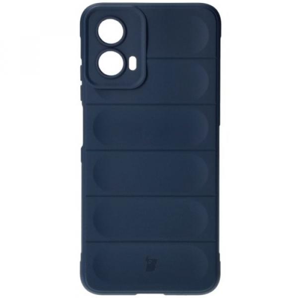 Pancerne etui Bizon Case Tur do Motorola Moto G34 5G, granatowe