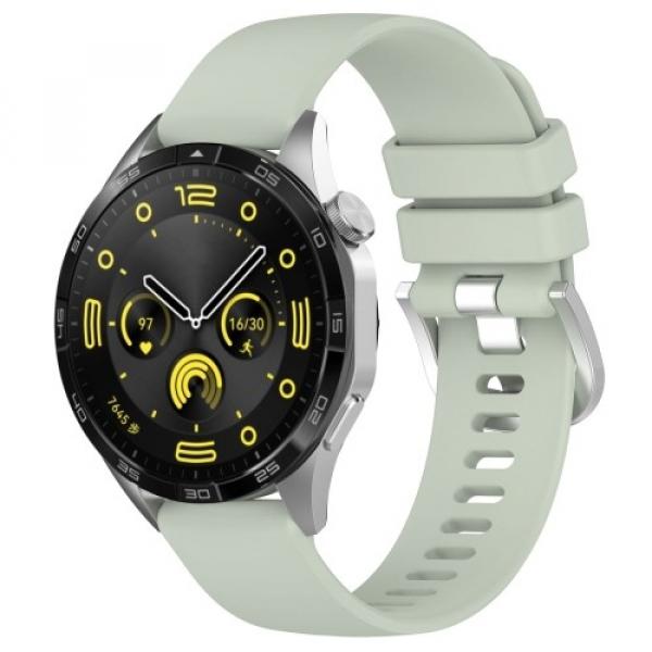 Pasek Bizon Strap Watch Silicone Pro do Huawei Watch GT 4 46 mm, turkusowy