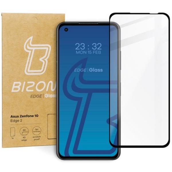 Szkło hartowane Bizon Glass Edge 2 do Asus Zenfone 10, czarne