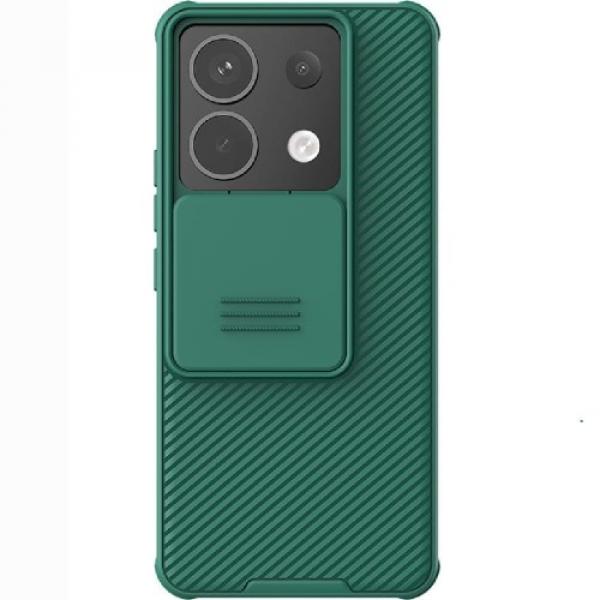 Etui Nillkin CamShield Pro do Xiaomi Redmi Note 13 Pro 5G/Poco X6, ciemnozielone