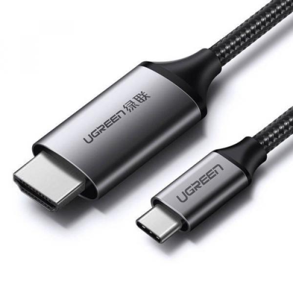 Kabel Ugreen przewód HDMI - USB-C, 4k / 60Hz, 1,5 m, szaro-czarny