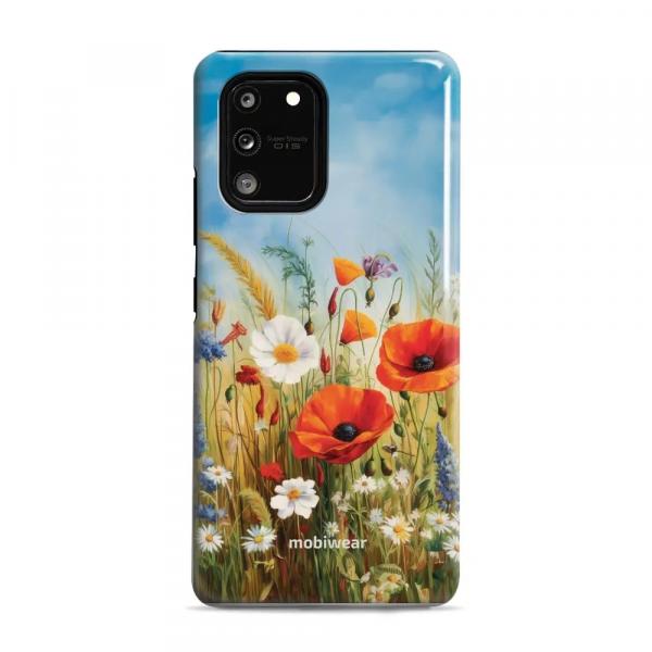 Etui ochronne do Galaxy S10 Lite, Mobiwear Elite Pro, łąkowe kwiaty