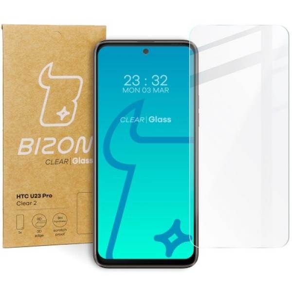 Szkło hartowane Bizon Glass Clear 2 do HTC U23 Pro