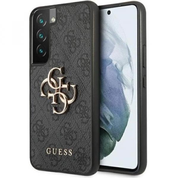 OUTLET: Etui Guess 4G Big Metal Logo Galaxy S22, szare