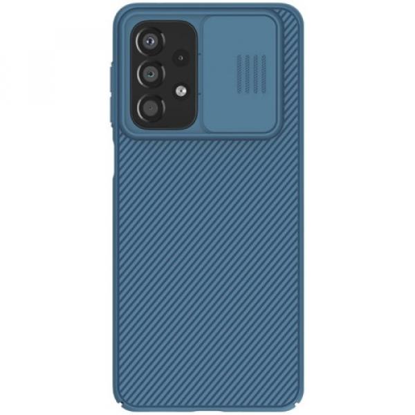 Etui Nillkin CamShield do Galaxy A33 5G, niebieskie