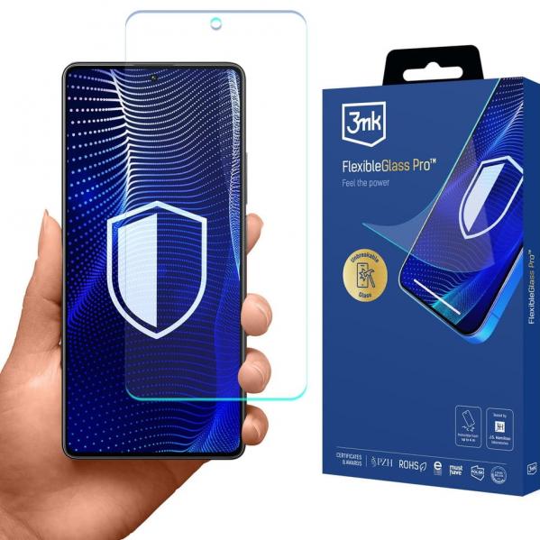 Szkło hybrydowe 3mk FlexibleGlass Pro do POCO M7 Pro 5G