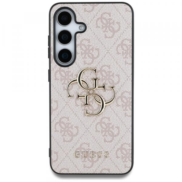 Etui Guess Hardcase 4G Big Metal Logo do Galaxy S25, różowe