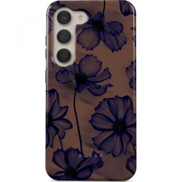 Etui Burga Velvet Night Tough do Galaxy S23, brązowo-granatowe