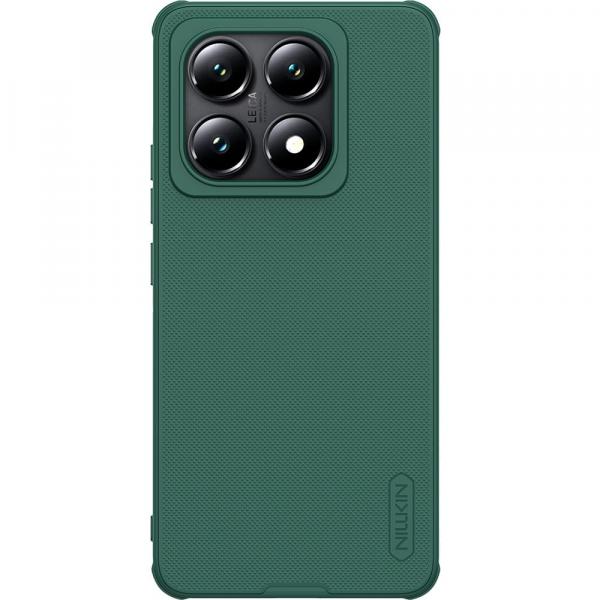 OUTLET: Etui Nillkin Frosted Shield Pro do Xiaomi 14T Pro, ciemnozielone