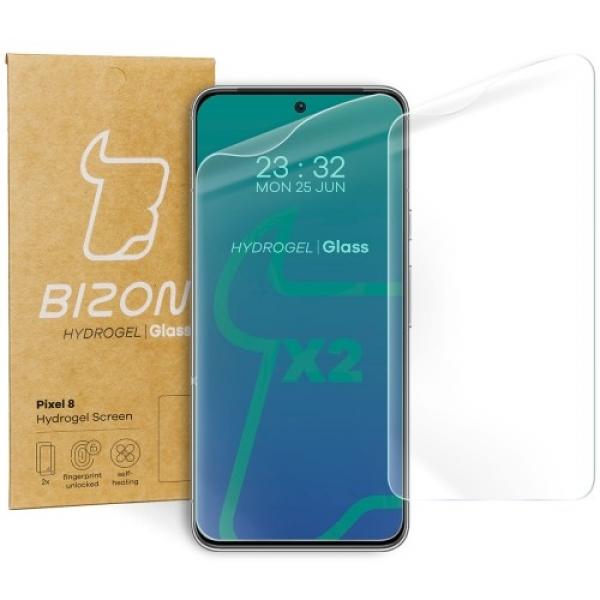 Folia hydrożelowa na ekran Bizon Glass Hydrogel do Pixel 8, 2 sztuki