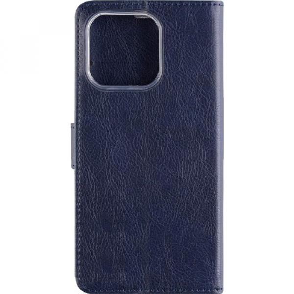 Etui Fixed Opus do iPhone 16 Pro, granatowe