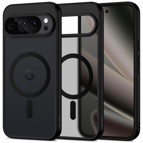 Etui Tech-Protect MagMat MagSafe do Google Pixel 10 Pro XL, przydymiono-czarne