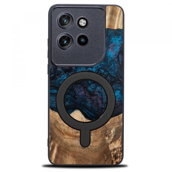 Drewniane etui do Motorola Edge 50 Neo, Bewood Unique Planets Neptun do MagSafe