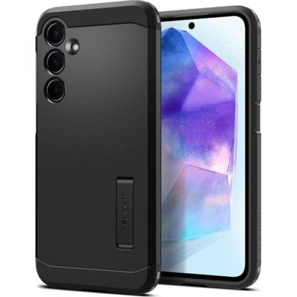 Etui Spigen Tough Armor do Galaxy A55 5G, czarne