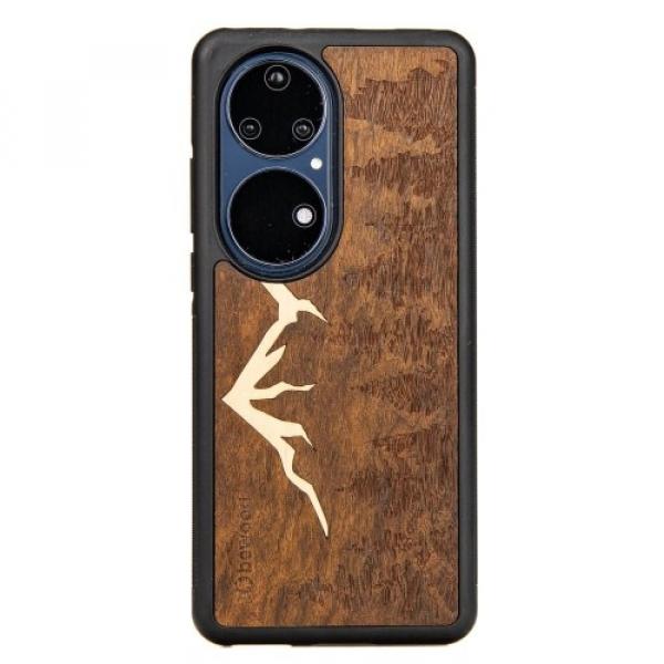 Drewniane etui do Huawei P50 Pro, Bewood Góry Imbuia