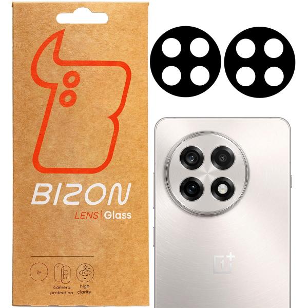 Szkło na aparat Bizon Glass Silk Lens do OnePlus 13R, 2 sztuki