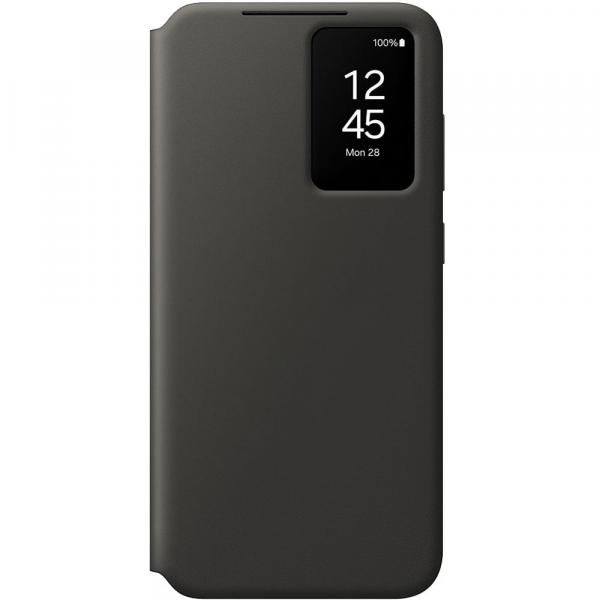 OUTLET: Etui z klapką Samsung Smart View Wallet Case do Galaxy S24 FE, czarne