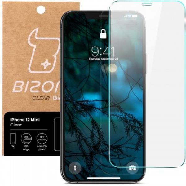 Szkło hartowane Bizon Glass Clear do iPhone 12 Mini